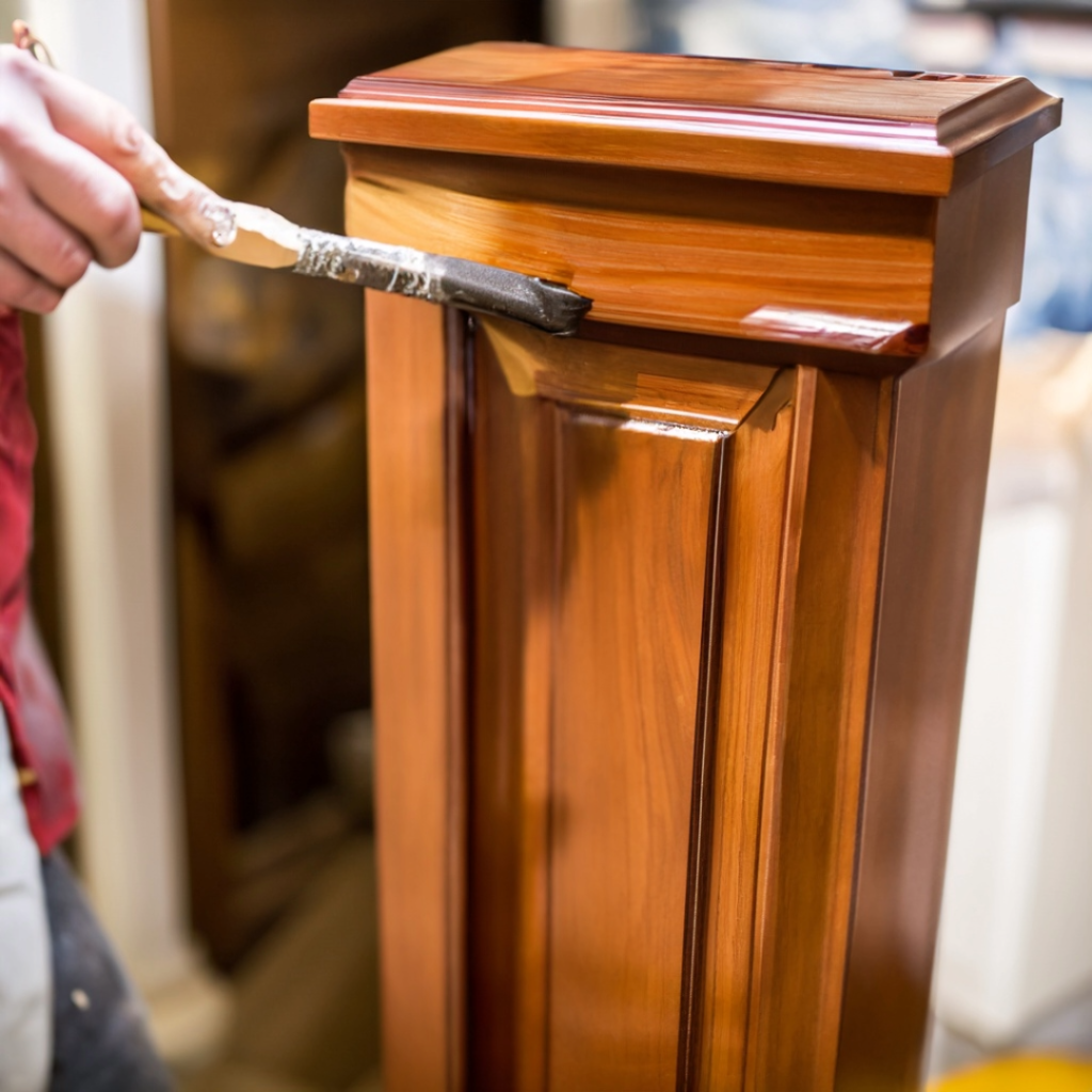 Furniture being repaired at Az Furniture and repair services